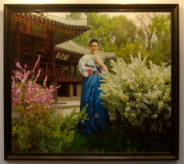 朝鮮油畫圖片