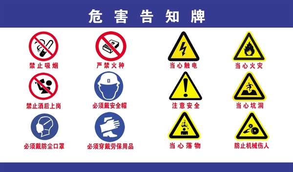 傷人告知牌
