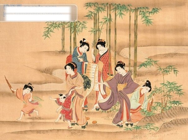 侍女圖