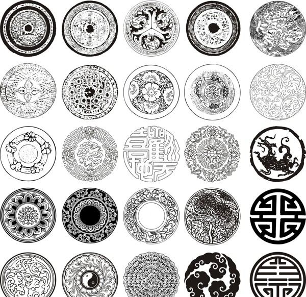 吉祥古紋標(biāo)志