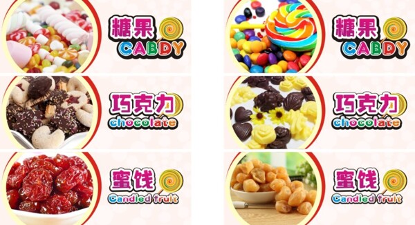 糖果燈片
