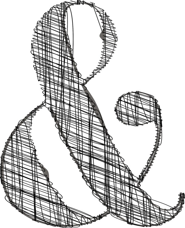 手繪字體矢量插畫(huà)