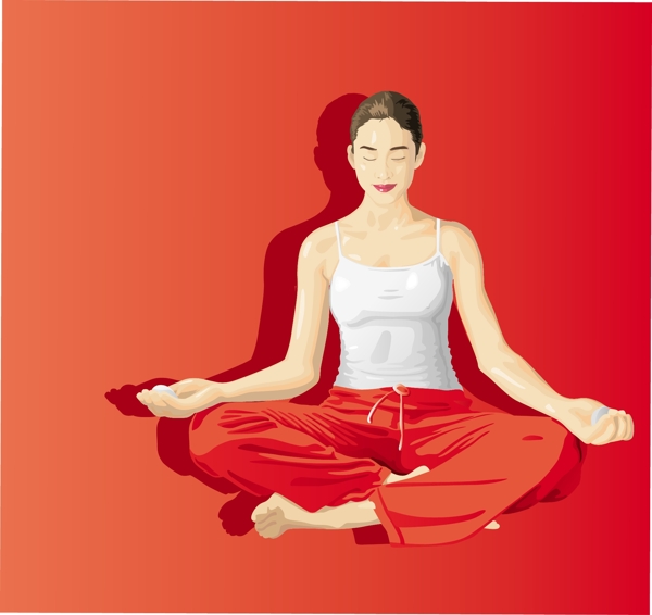 矢量女性時(shí)尚人物圖片