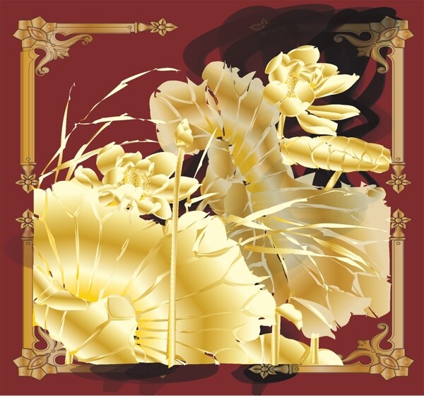 金色邊框