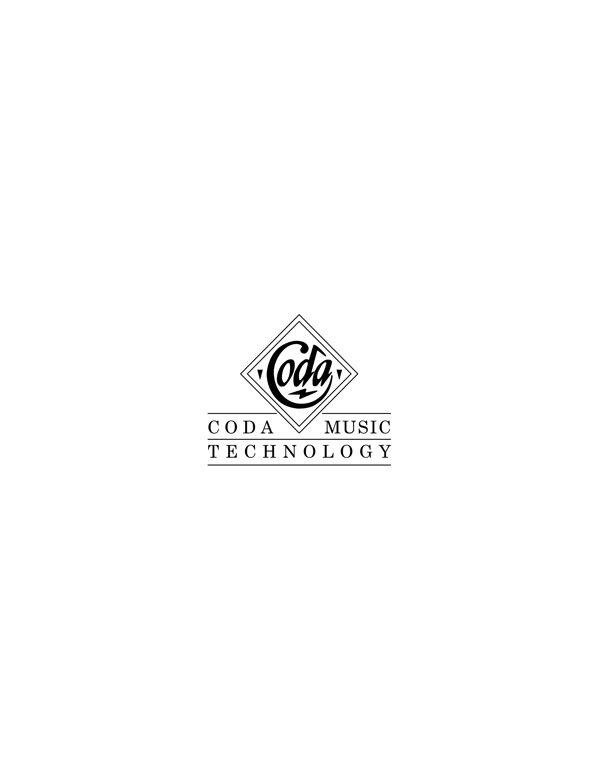 CodaMusicTechnologylogo设计欣赏国外知名公司标志范例CodaMusicTechnology下载标志设计欣赏