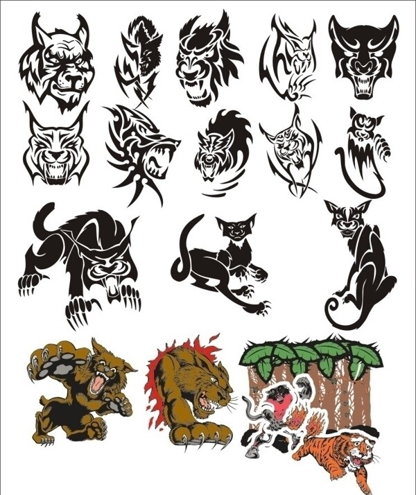 猛獸圖片