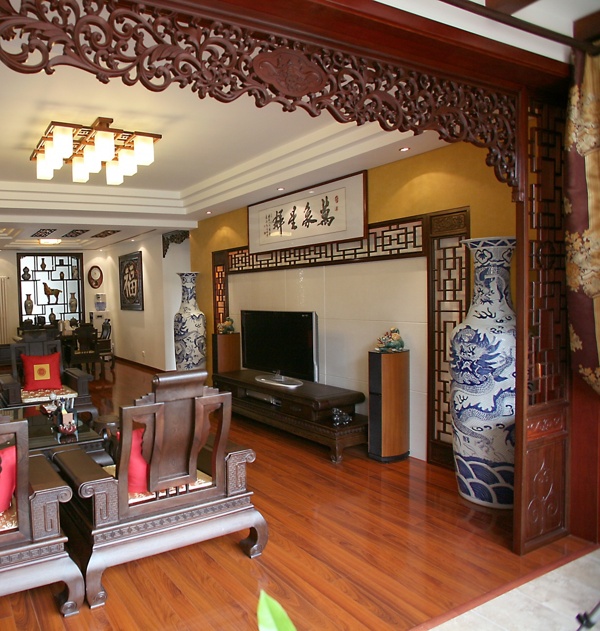 中式隔斷設(shè)計(jì)