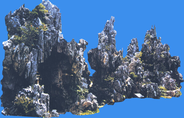 假山025小品素材