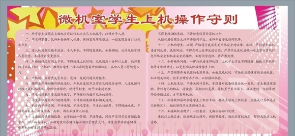計(jì)算機(jī)操作規(guī)程圖片