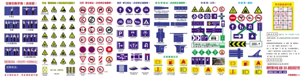 交通安全交通標識大全