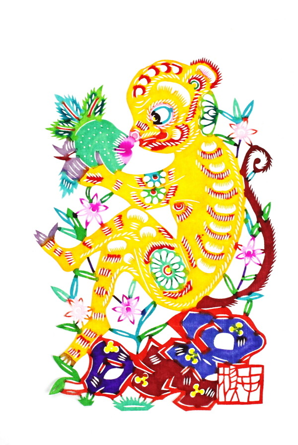 年畫猴圖片