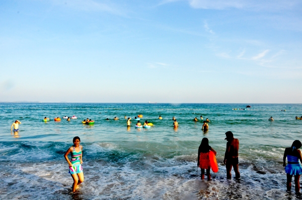 海水邊圖片