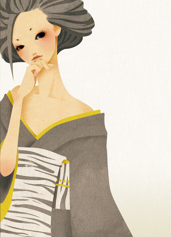 位圖插畫時尚插畫人物插畫插畫師免費素材