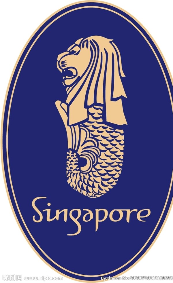 新加坡鱼尾狮像