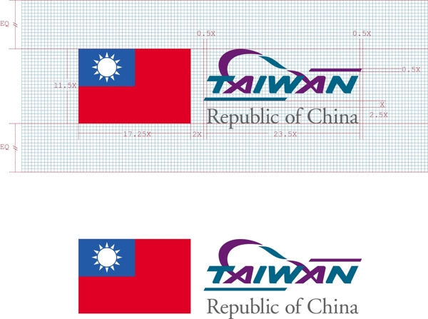 TaiWan國際展覽標(biāo)志方案矢量CDR文件VI設(shè)計(jì)VI寶典國際展覽識(shí)別系統(tǒng)