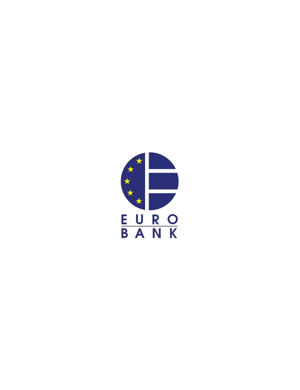 EuroBank2logo設(shè)計欣賞EuroBank2金融機構(gòu)LOGO下載標志設(shè)計欣賞