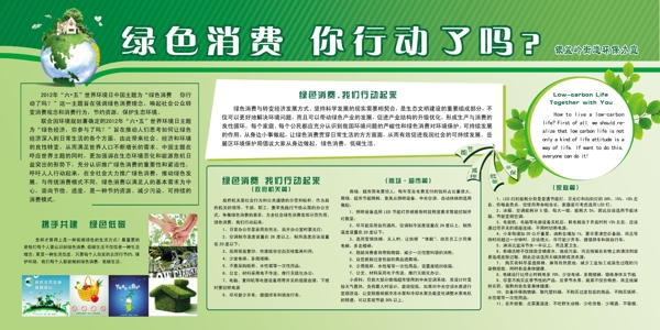 綠色消費(fèi)你行動(dòng)了嗎