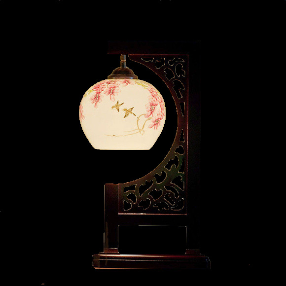 宫灯窗户花纹传统装饰海报素材