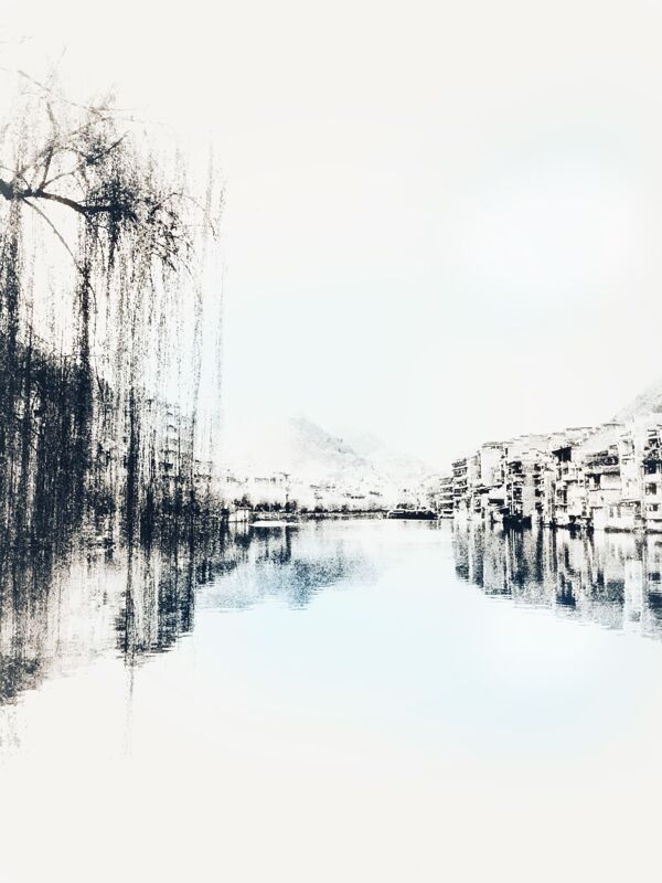 風(fēng)景轉(zhuǎn)水墨畫
