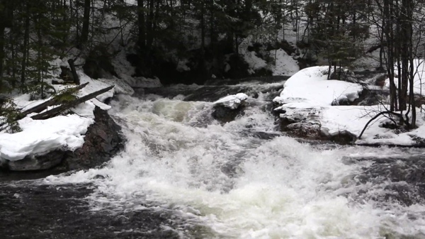 自然雪景视频拍摄