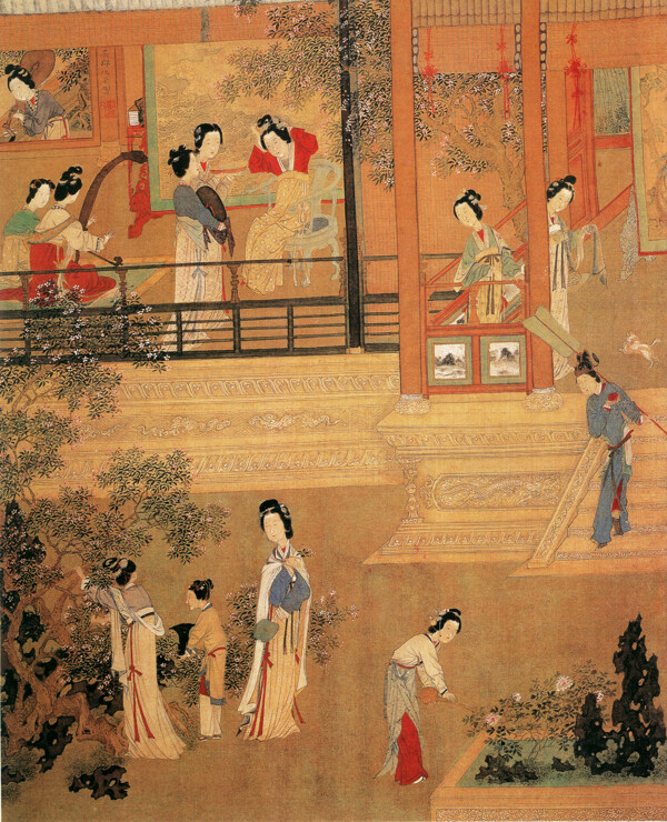 明朝古代人物民間人物人物壁畫中國文化人物畫像中國風(fēng)中華藝術(shù)繪畫