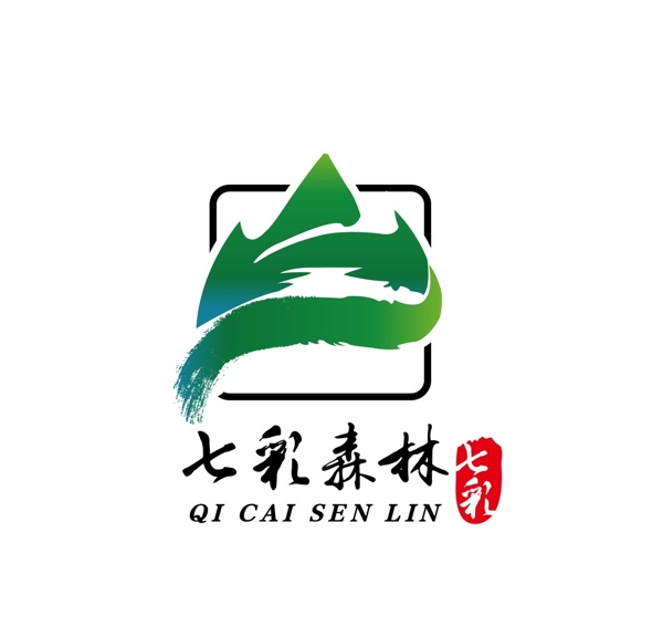 森林公园logo