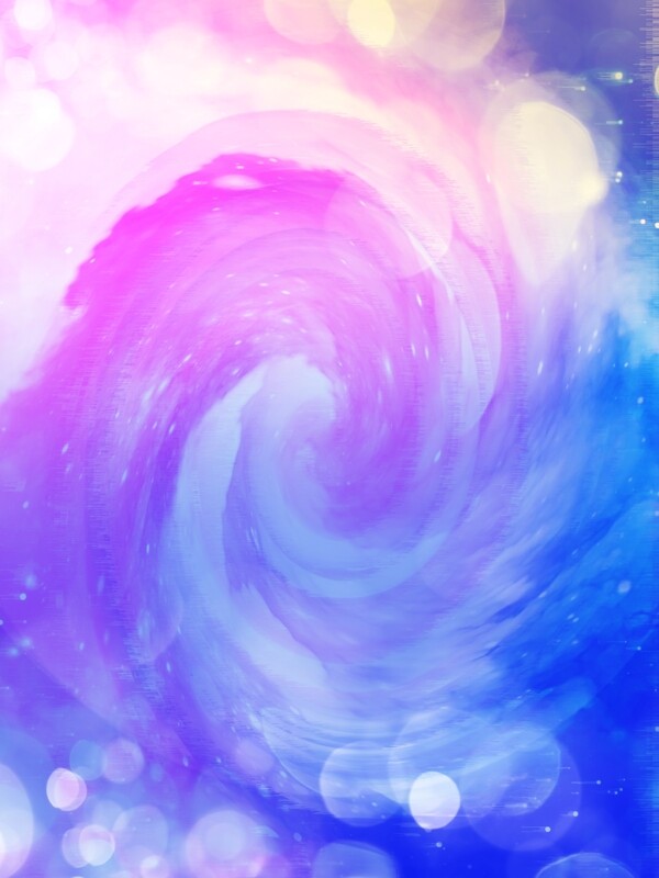 蓝紫渐变宇宙大气层梦幻神秘背景