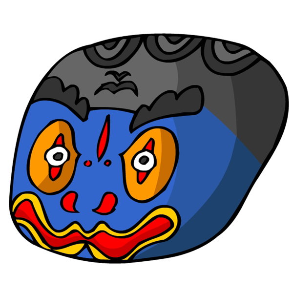 黑腦袋臉譜