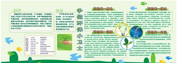 校園環(huán)保展板圖片