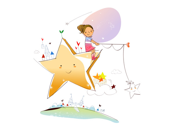 星星插畫