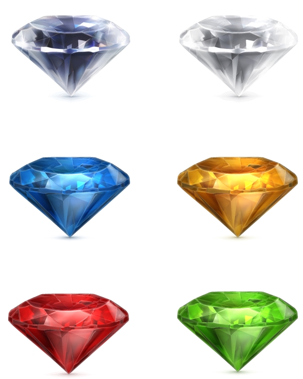 水晶钻石图标图片