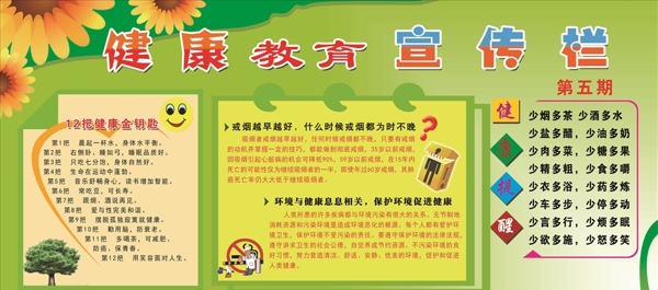健康教育宣傳欄