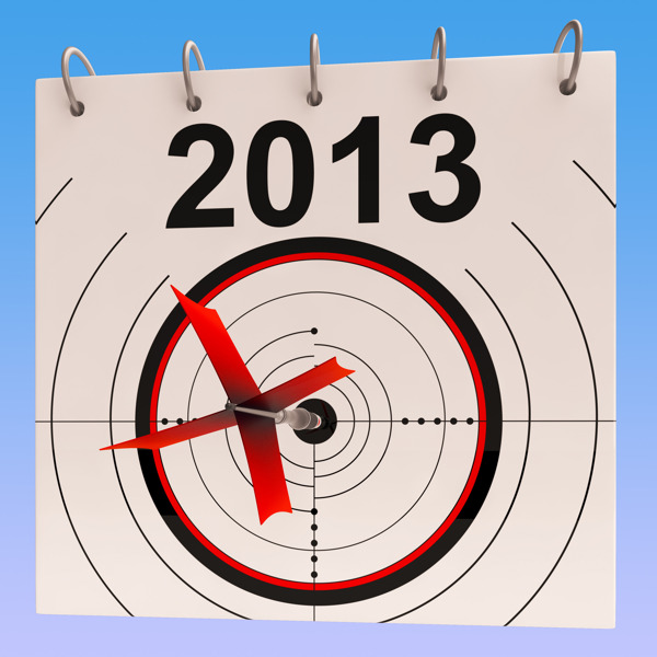 2013日歷意味著規(guī)劃年度日程安排