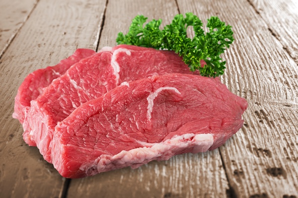 牛肉肉块美食食材背景素材图片