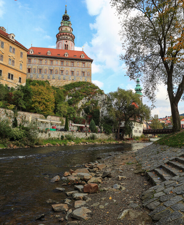 捷克克鲁姆洛夫城堡风景