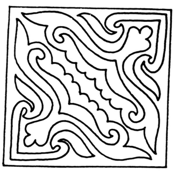 團(tuán)花紋樣傳統(tǒng)圖案0099