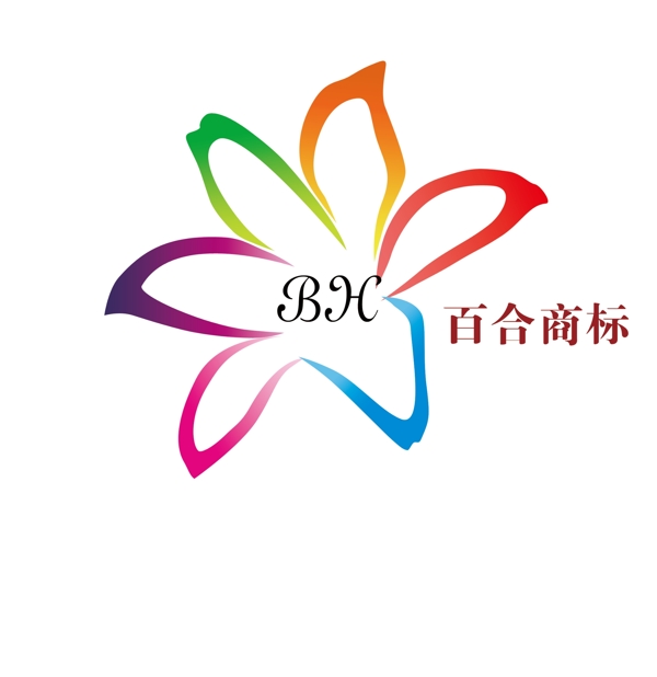 百合商標(biāo)圖片