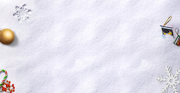 潔白雪地圣誕節(jié)素材