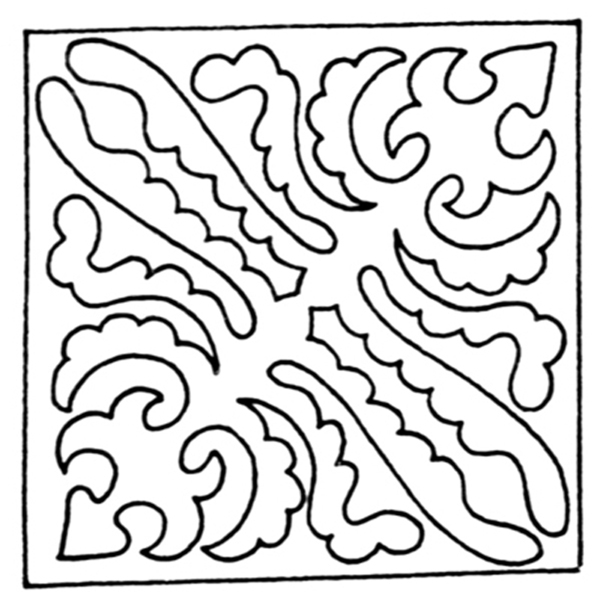 團(tuán)花紋樣傳統(tǒng)圖案0094
