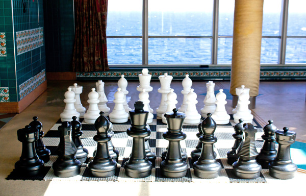 國際象棋的特寫