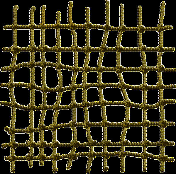 褐色绳索编织元素