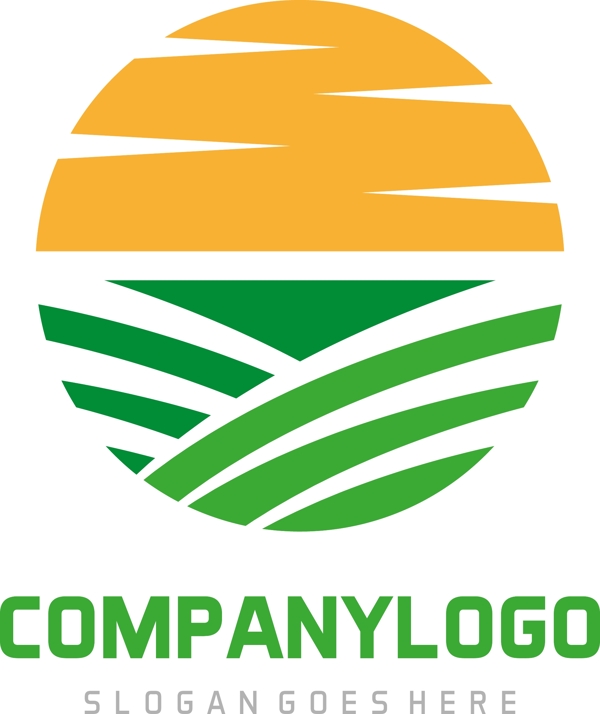 彩色logo模板