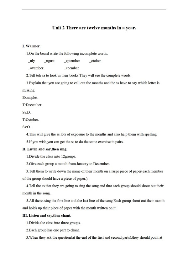 四年級上英語上冊教案module10unit2