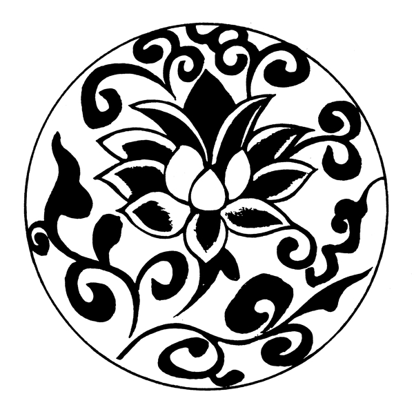 花鳥圖案元明時(shí)代圖案中國傳統(tǒng)圖案060