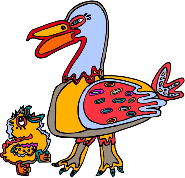 鳥類漫畫