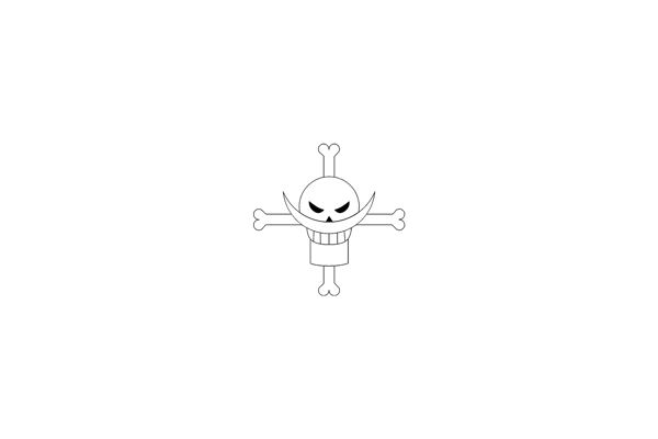 海贼王白胡子海贼团logo图片