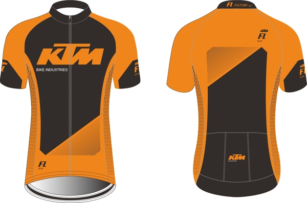 骑行服环法KTM服装设计