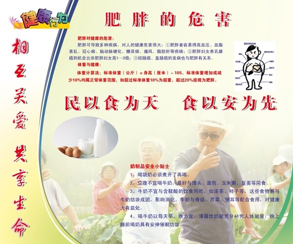 肥胖的危害圖片
