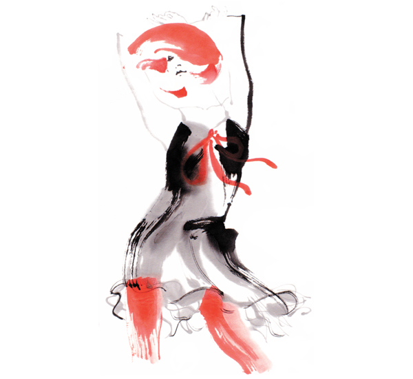 位圖插畫時尚插畫人物插畫免費素材