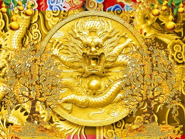新中式背景墻